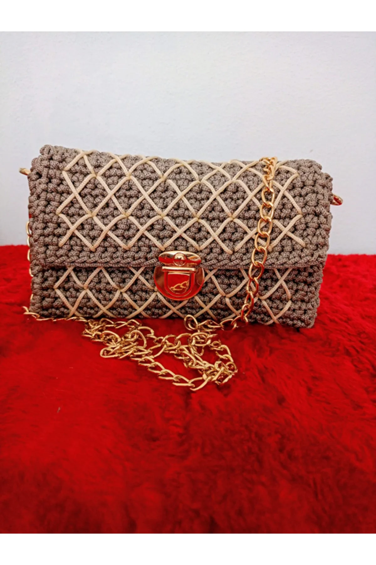 Elörgüsühasır Modellı çanta