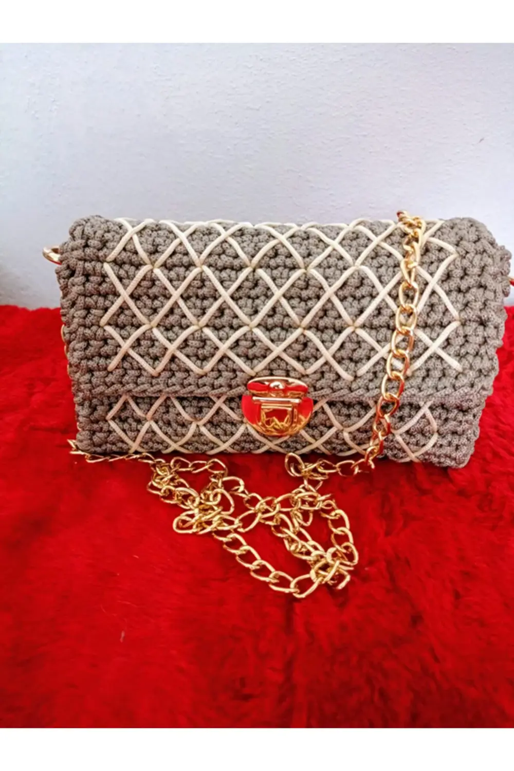 Elörgüsühasır Modellı çanta