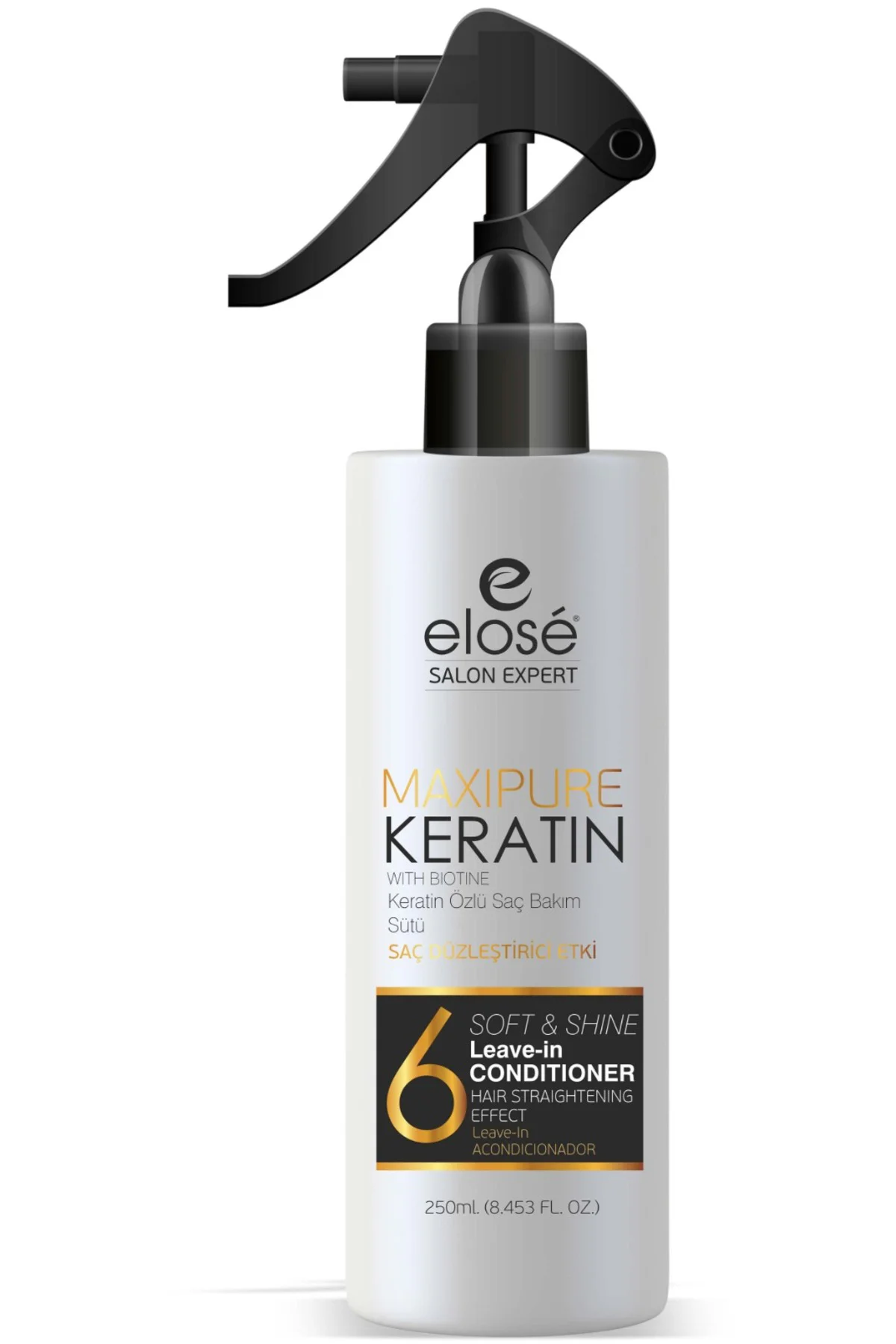Elose Yüksek Isıya Karşı Fön Sütü - Keratin Saç Sütü 250 ml