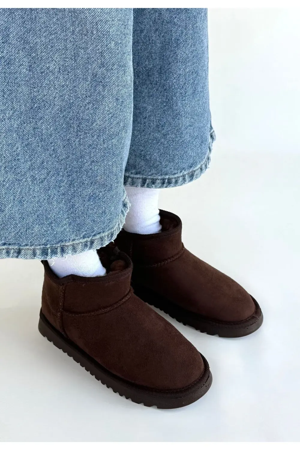 Elsa Kahverengi Süet Bot