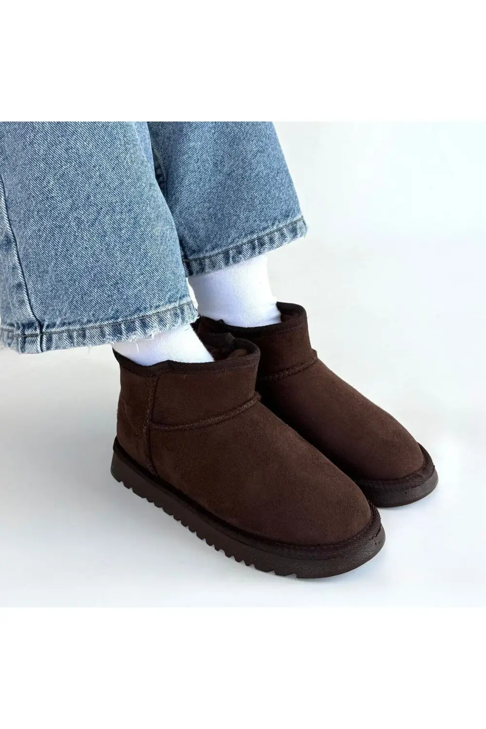 Elsa Kahverengi Süet Bot