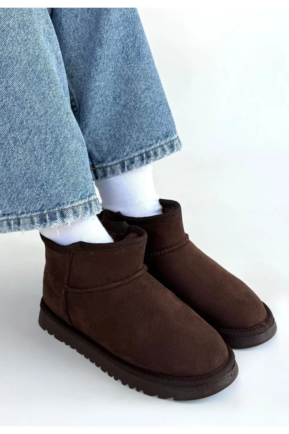 Elsa Kahverengi Süet Bot