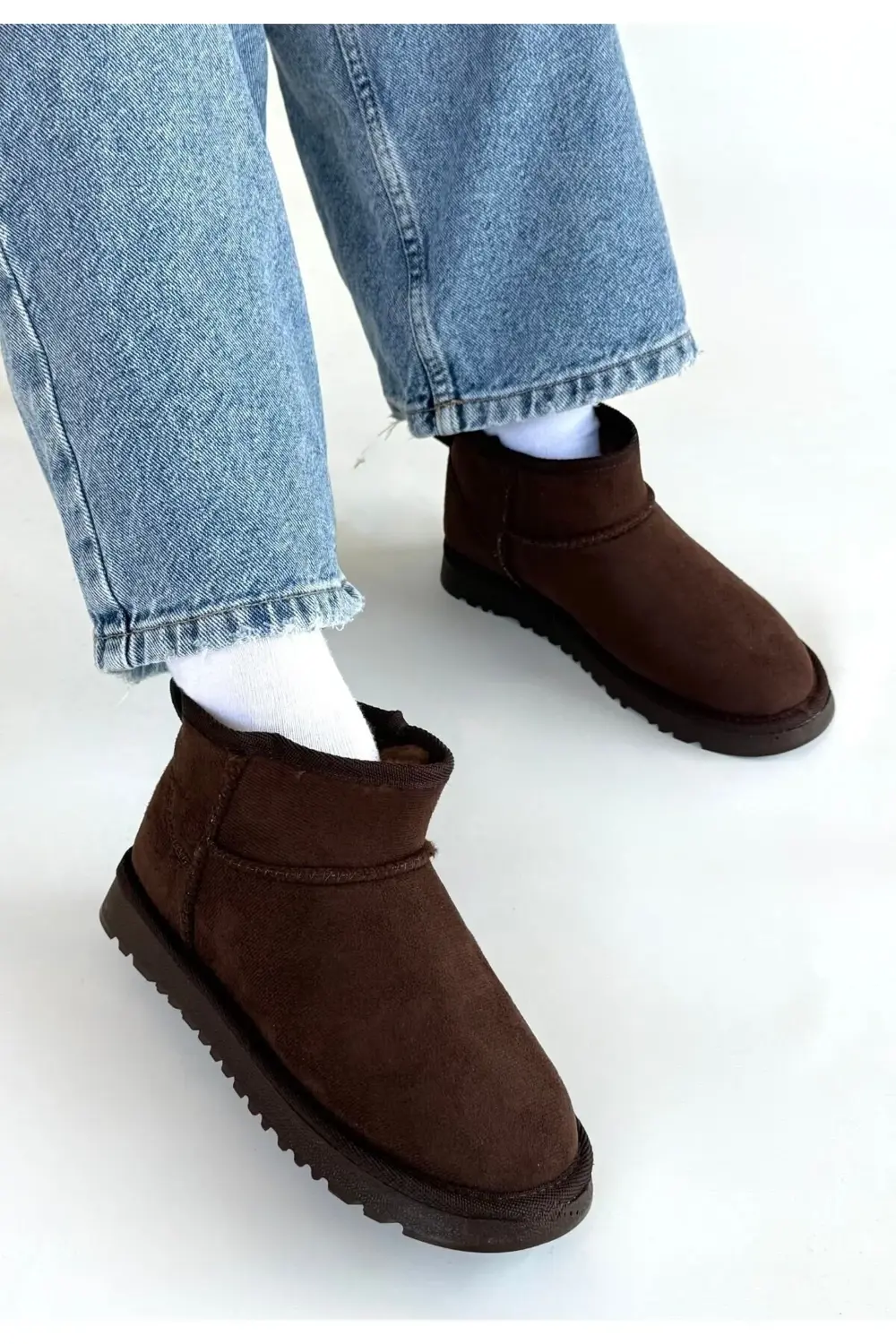 Elsa Kahverengi Süet Bot