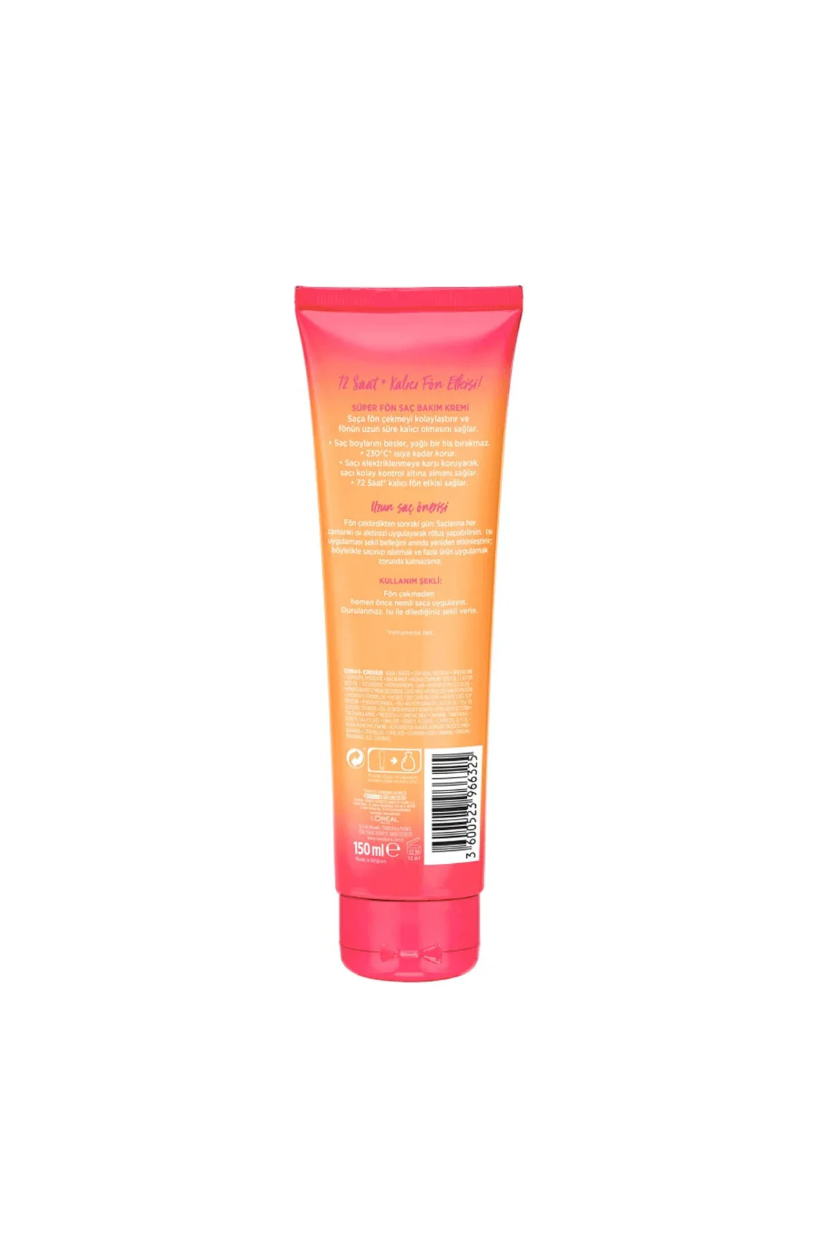 Elseve Dream Long Saç Bakım Kremi Süper Fön 150 Ml