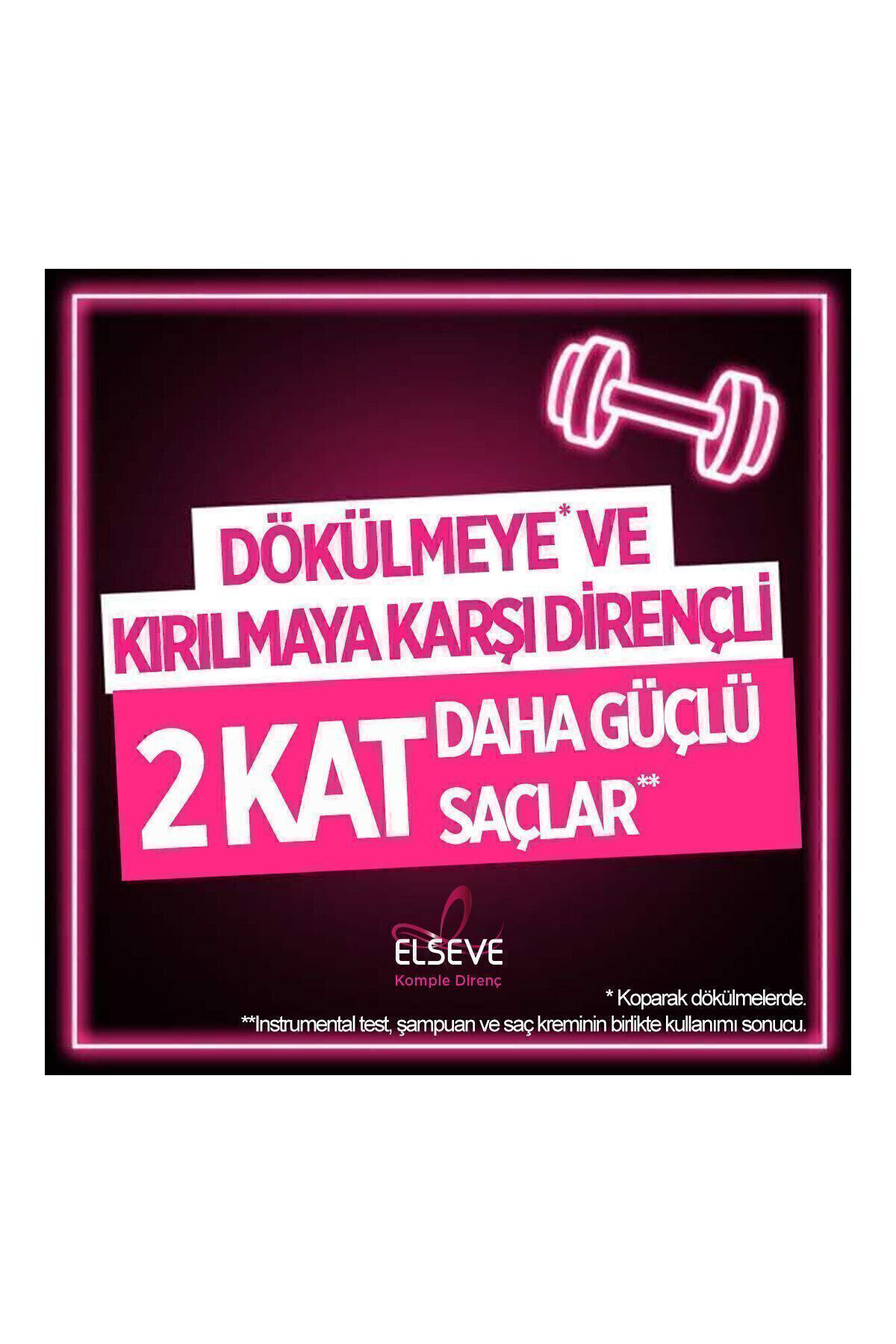 Elseve Komple Direnç Dökülme Karşıtı Şampuan 360 ml 3'lü Set Elseve Komple Direnç Dökülme Karşıtı Şampuan 360 ml 3'lü Set