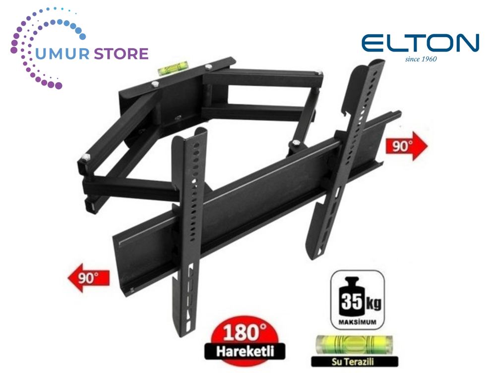 ELTON EL43DAL540C-S 43” webOS 32- 55 inç Çift Kollu Hareketli Lcd