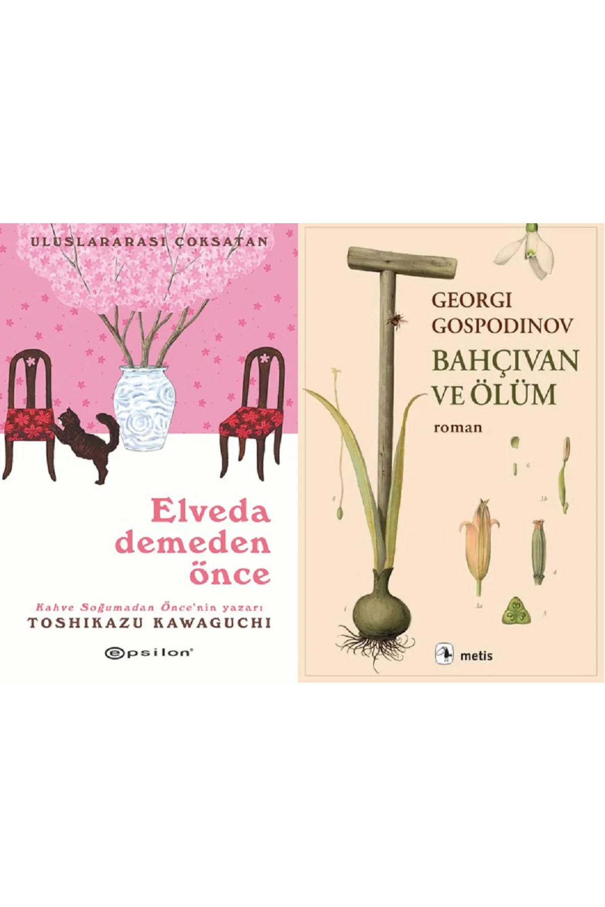 Elveda Demeden Önce + Bahçıvan ve Ölüm 2 Kitap Set