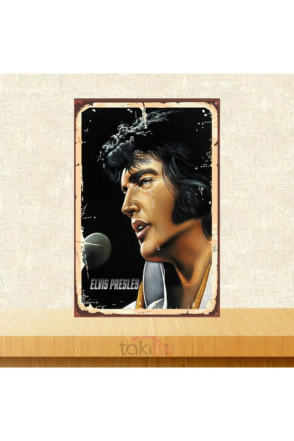 Elvis Presley 1 Adet 20x30 Cm Boyutunda Mdf Tablo 1