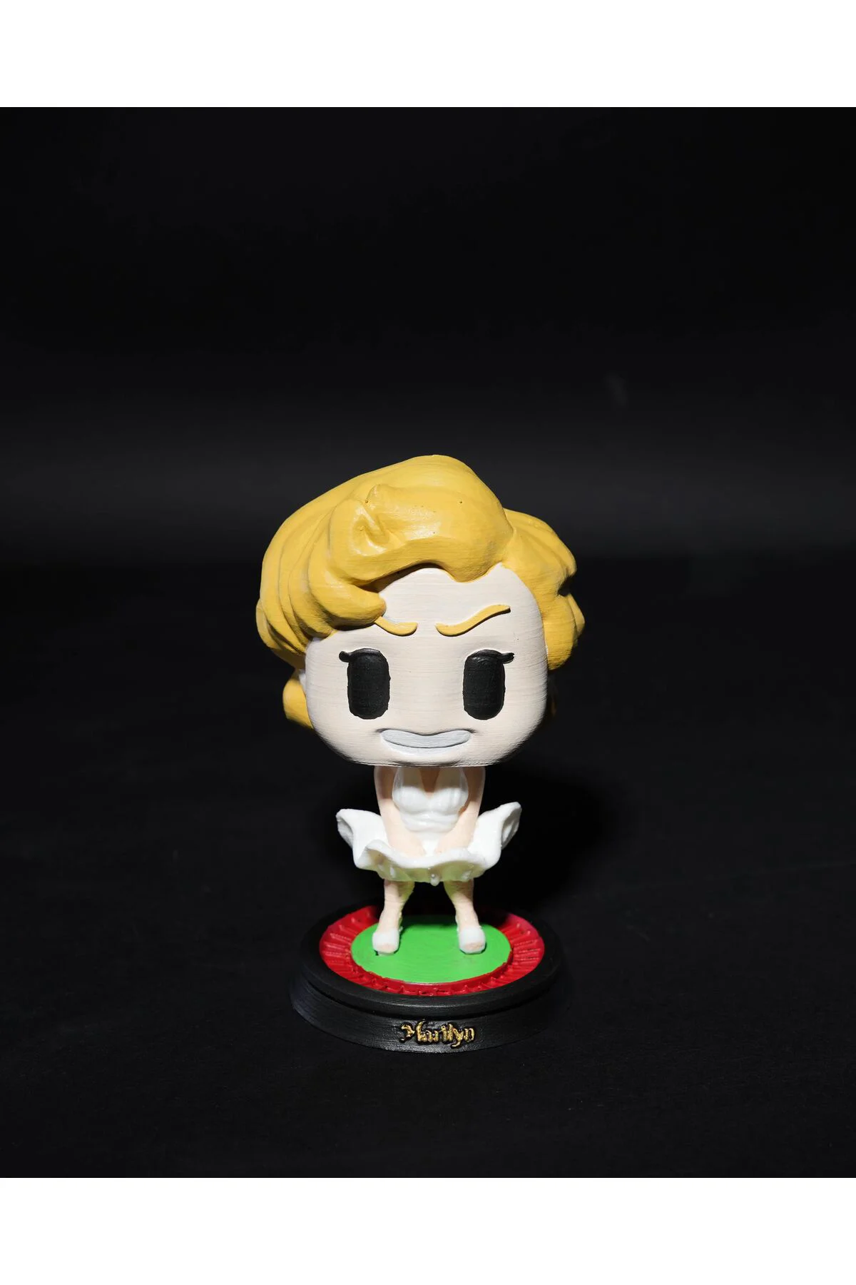Elvis Presley Betty Boop Marilyn Monroe 4lü Masaüstü Dekoratif Figür