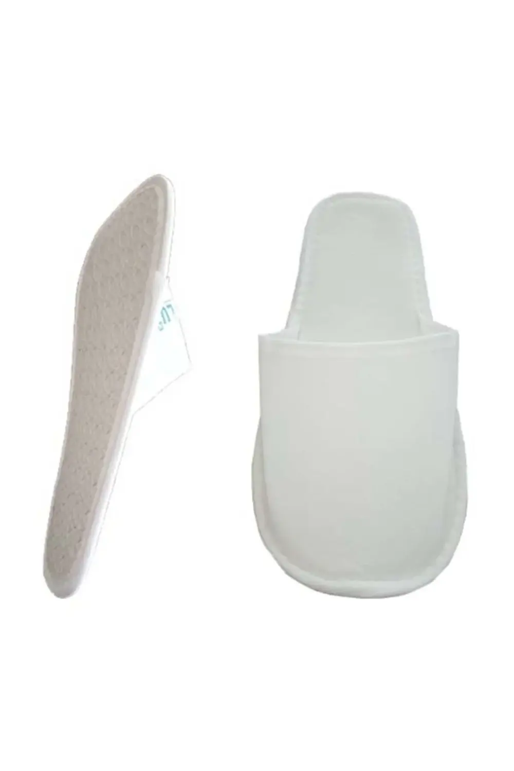 Elyaf Alt Süngerli Tek Kullanımlık Otel Terliği 100 Çift