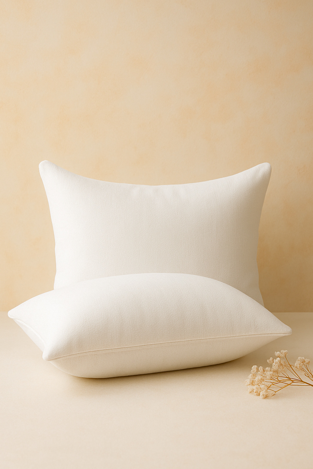 Elyaf Dolgulu Çiftli Yastik