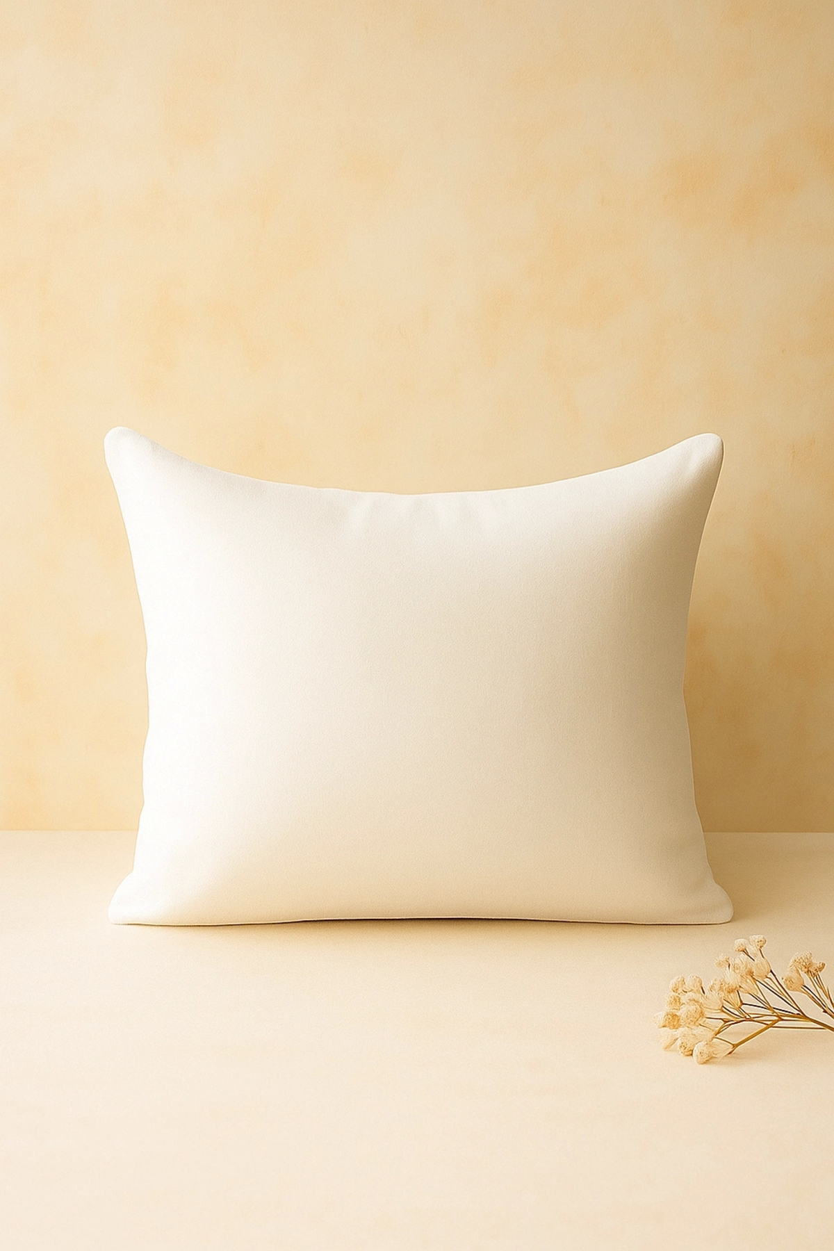 Elyaf Dolgulu Tekli Yastik