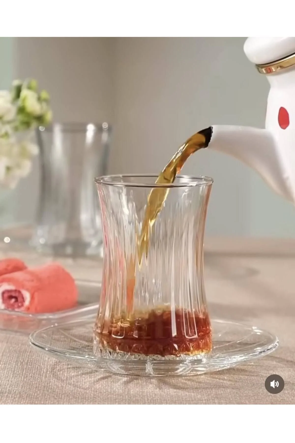 Elysia Çay Bardağı Çay Takımı Seti 12 Parça Çay Seti 6 Kişilik Elysia Çay Bardağı Çay Takımı Seti 12 Parça Çay Seti 6 Kişilik