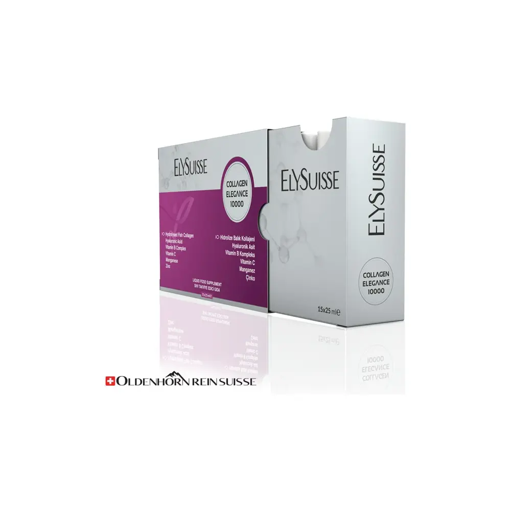Elysuisse Collagen Elegance 10000 Shot 15 x 25 ml 3859893687037 Elysuisse Collagen Elegance 10000 Shot 15 x 25 ml 3859893687037