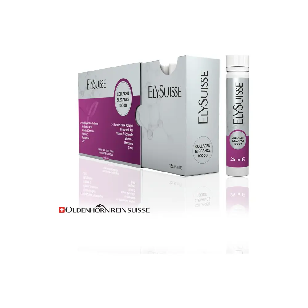 Elysuisse Collagen Elegance 10000 Shot 15 x 25 ml 3859893687037 Elysuisse Collagen Elegance 10000 Shot 15 x 25 ml 3859893687037