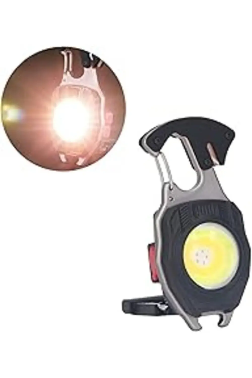 ELZ Çok Fonksiyonlu Mini Çalışma Işığı Çakmak Özellikli LED Anaht