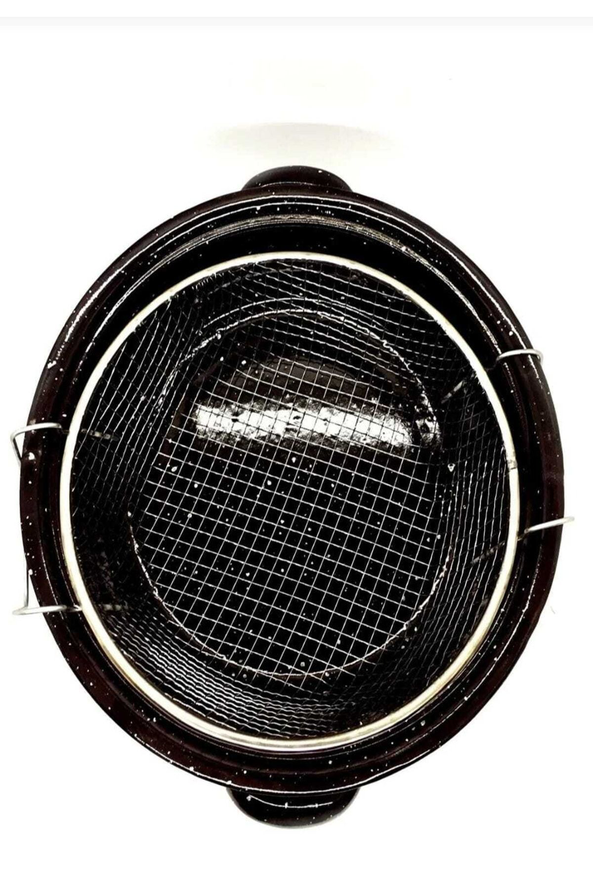 Emaye Kızartma Tenceresi