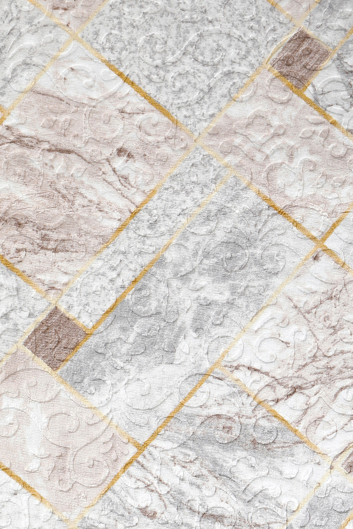 Embos Halı VİZON Yıkanabilir Kaymaz Kesme Ince Yolluk 120x150