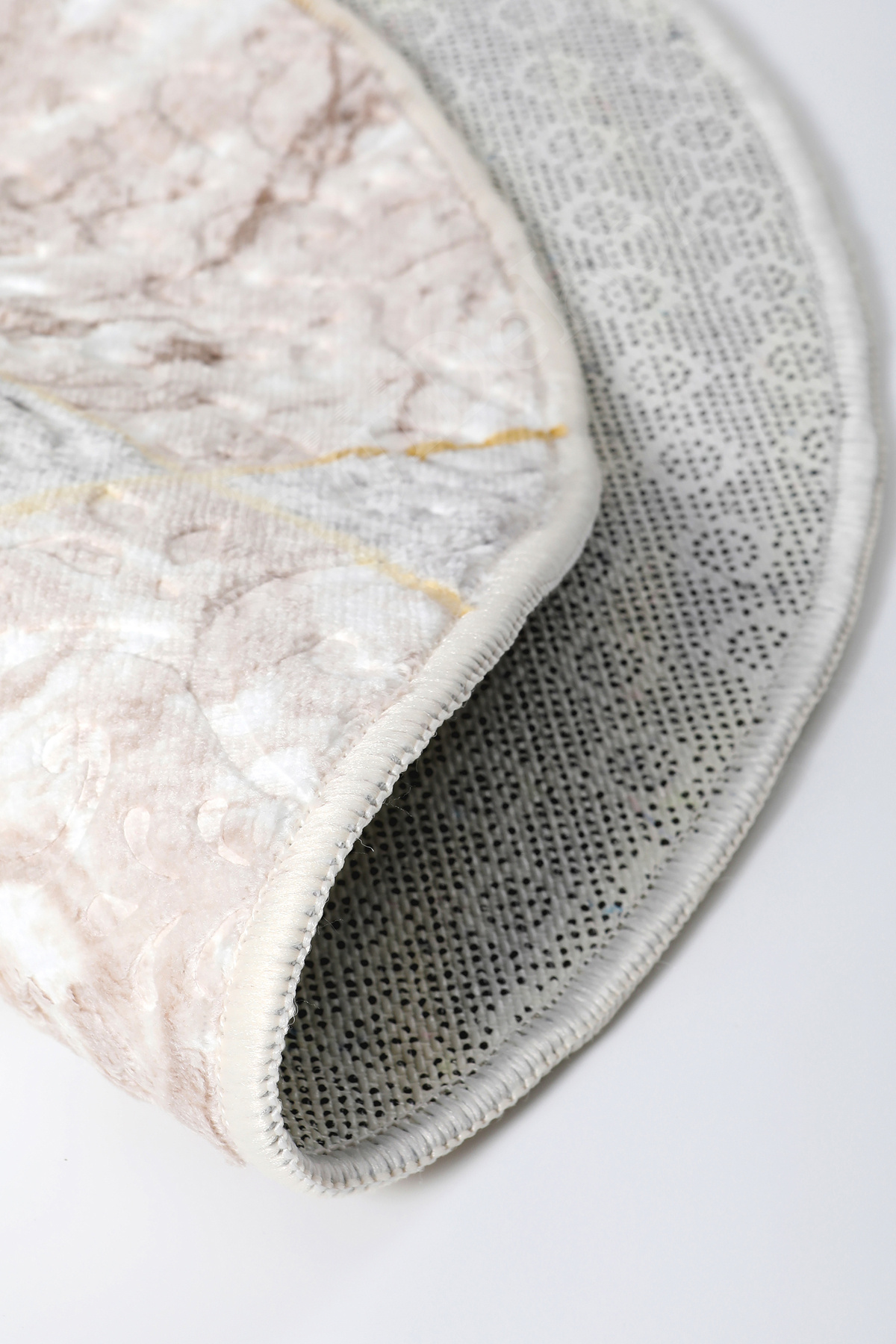 Embos Oval Saçaksız Halı Açık VİZON Silinebilir Yolluk 120x250 Fiyatı, Yorumları ve Özellikleri