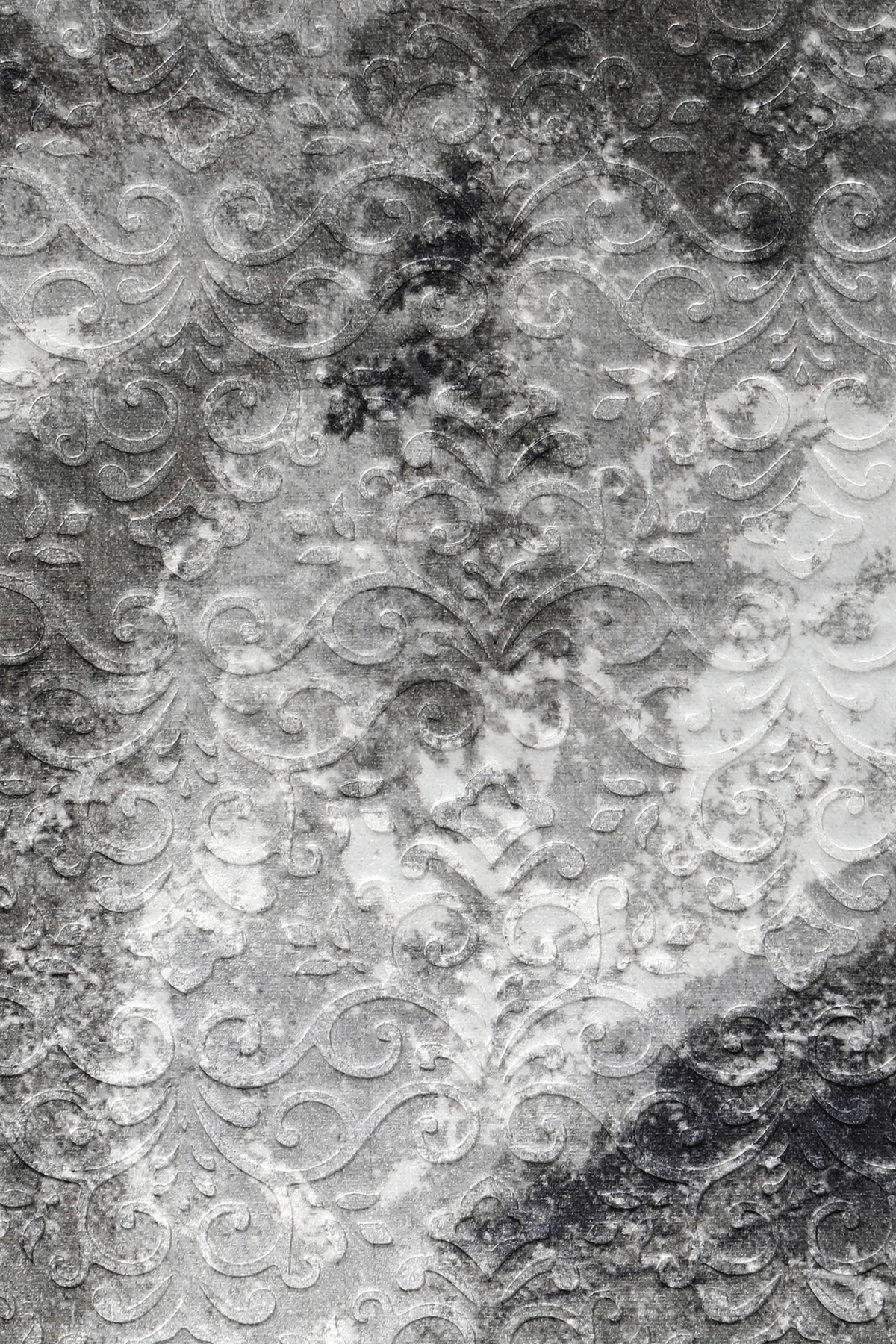 Embos Saçaklı Halı Açık ANTRASİT Silinebilir 60x400