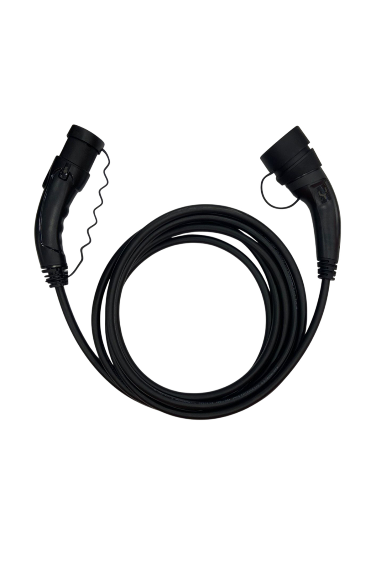 EMEF-11T2-SS-5 11kW Tip 2 Siyah Soketli 5m Elektrikli Araç Şarj K