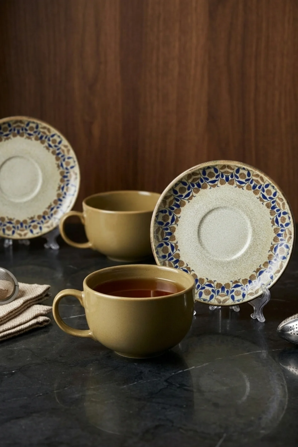 Emerald Çay-Kahve-Cappucino 2 Kişilik 4 Parça Fincan Seti Profesy Emerald Çay-Kahve-Cappucino 2 Kişilik 4 Parça Fincan Seti Profesy