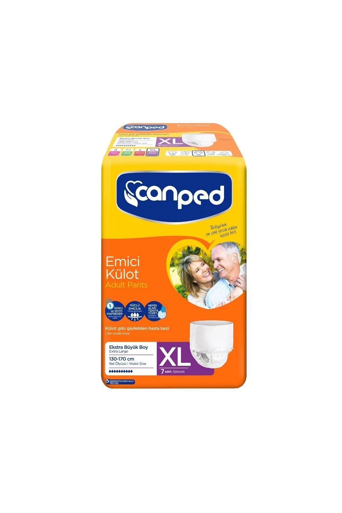 Emici Külot Extra Büyük Boy Large 7 Adet