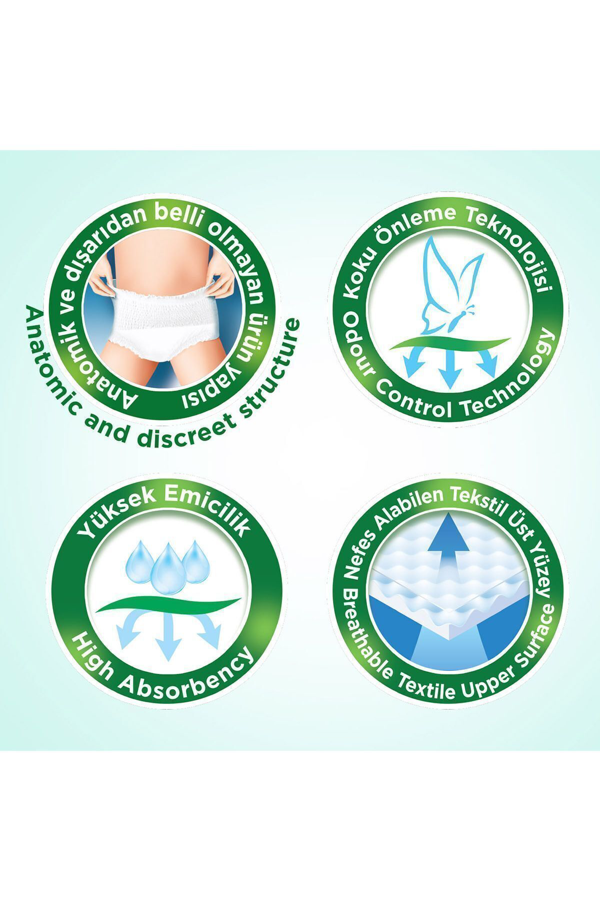 Emici Külot Large 30 Adet