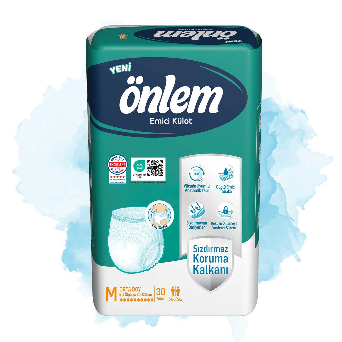 Emici Külot - M Beden 120 Adet (4 Paket) | Sızdırmaz & Koku Önleyici Günlük Külot Fiyatı, Yorumları ve Özellikleri