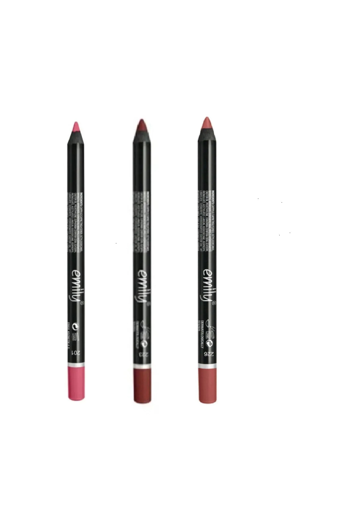 Emily Emily 3'Lü Dudak Kalemi No: 201-223-226