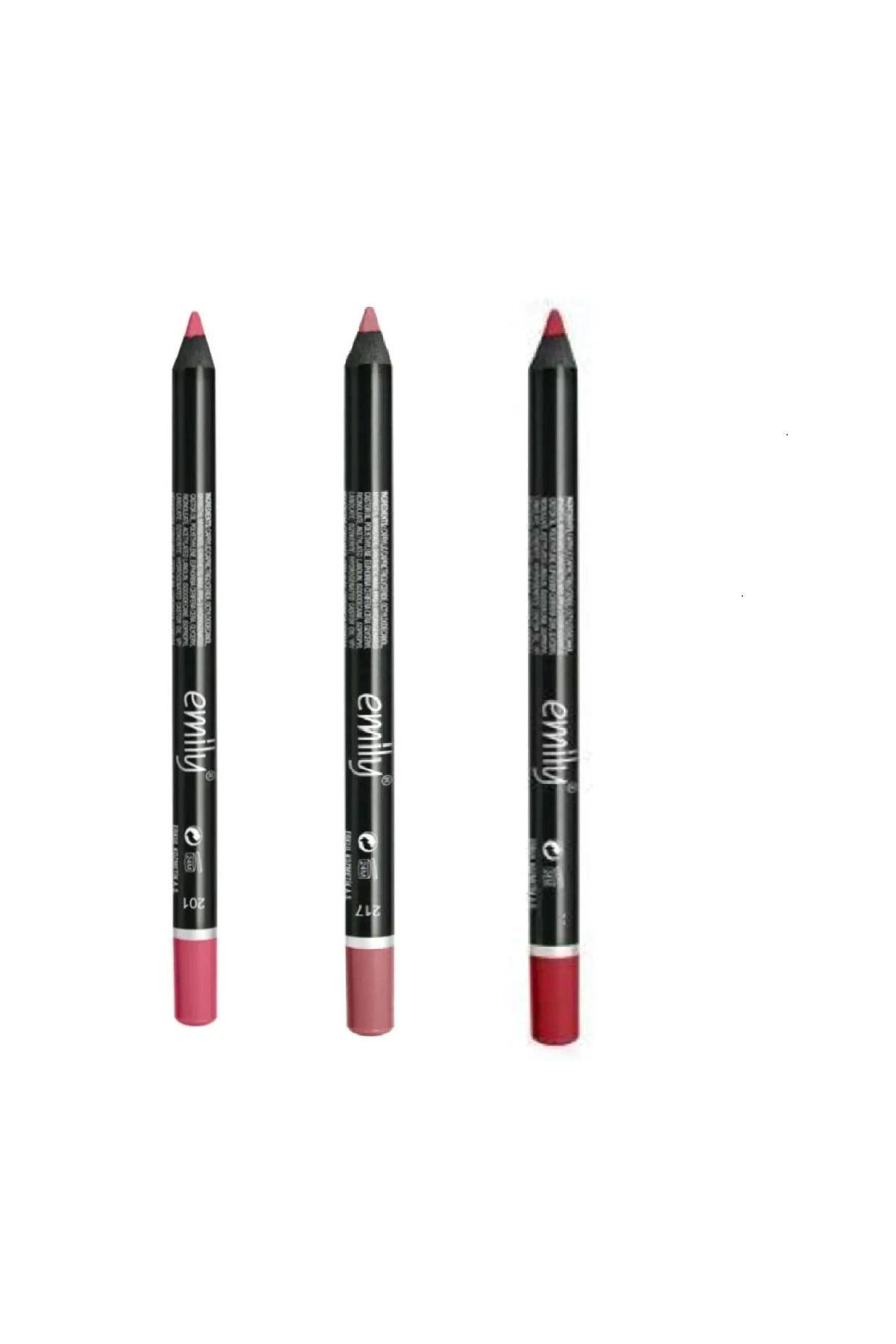 Emily Emily 3'Lü Dudak Kalemi No: 201-217-225