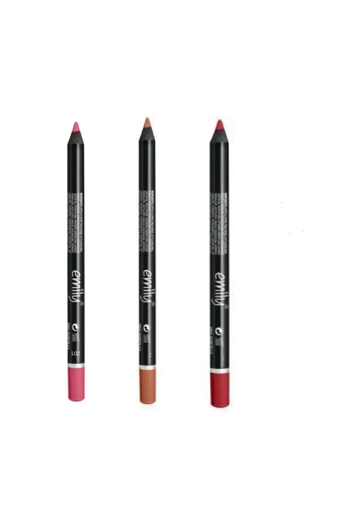 Emily Emily 3'Lü Dudak Kalemi No: 201-222-225