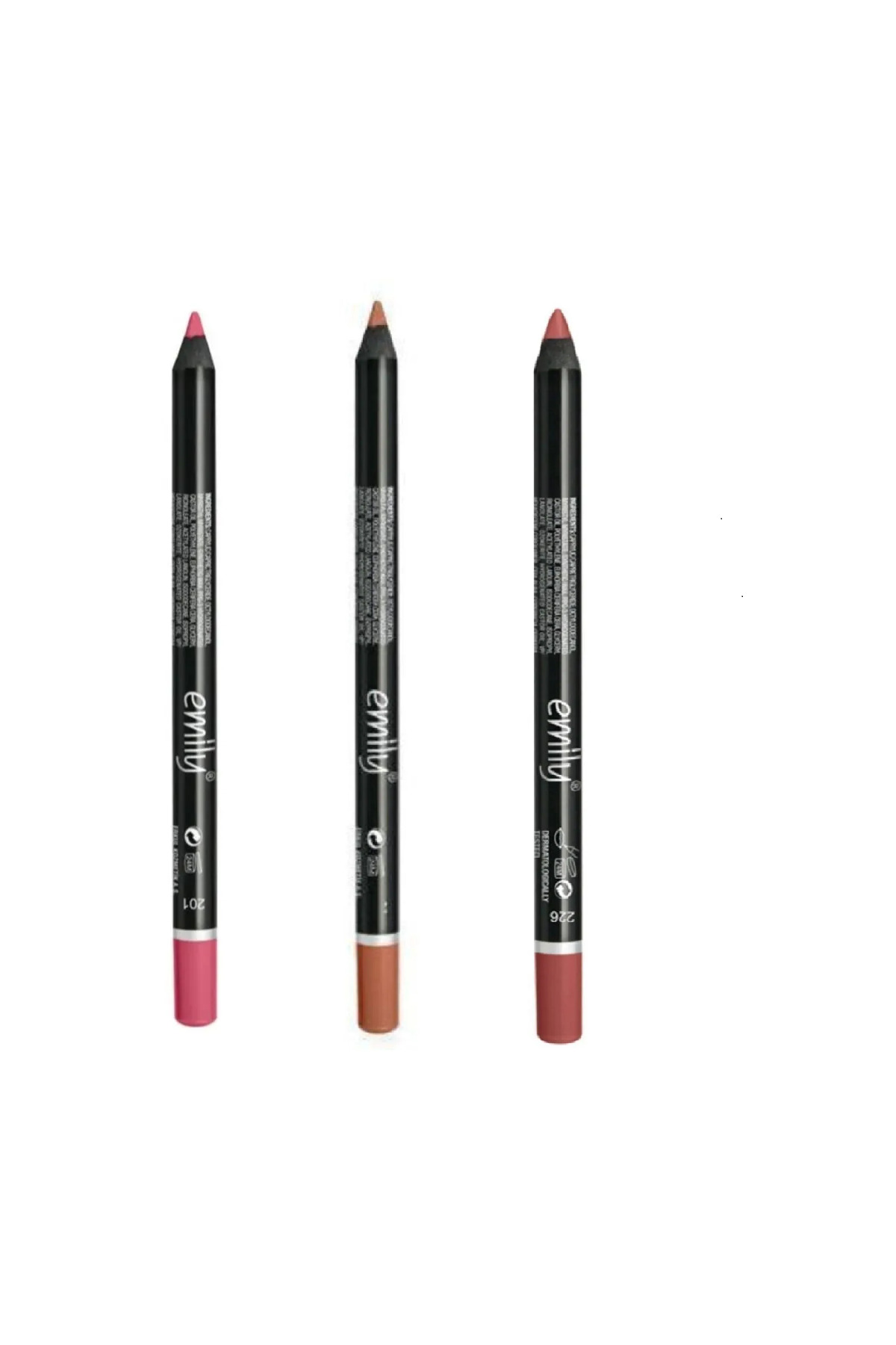 EMİLY 3'LÜ DUDAK KALEMİ NO: 201-222-226
