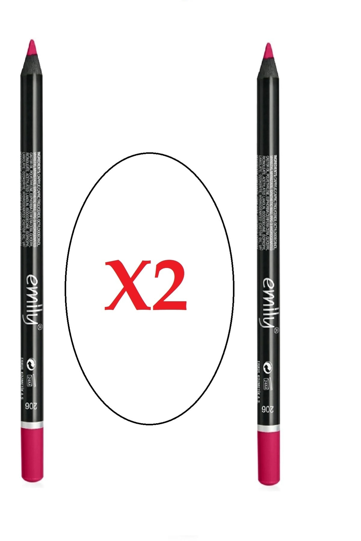 Emily Dudak Kalemi Vişne Çürüğü No.206 X 2 Adet