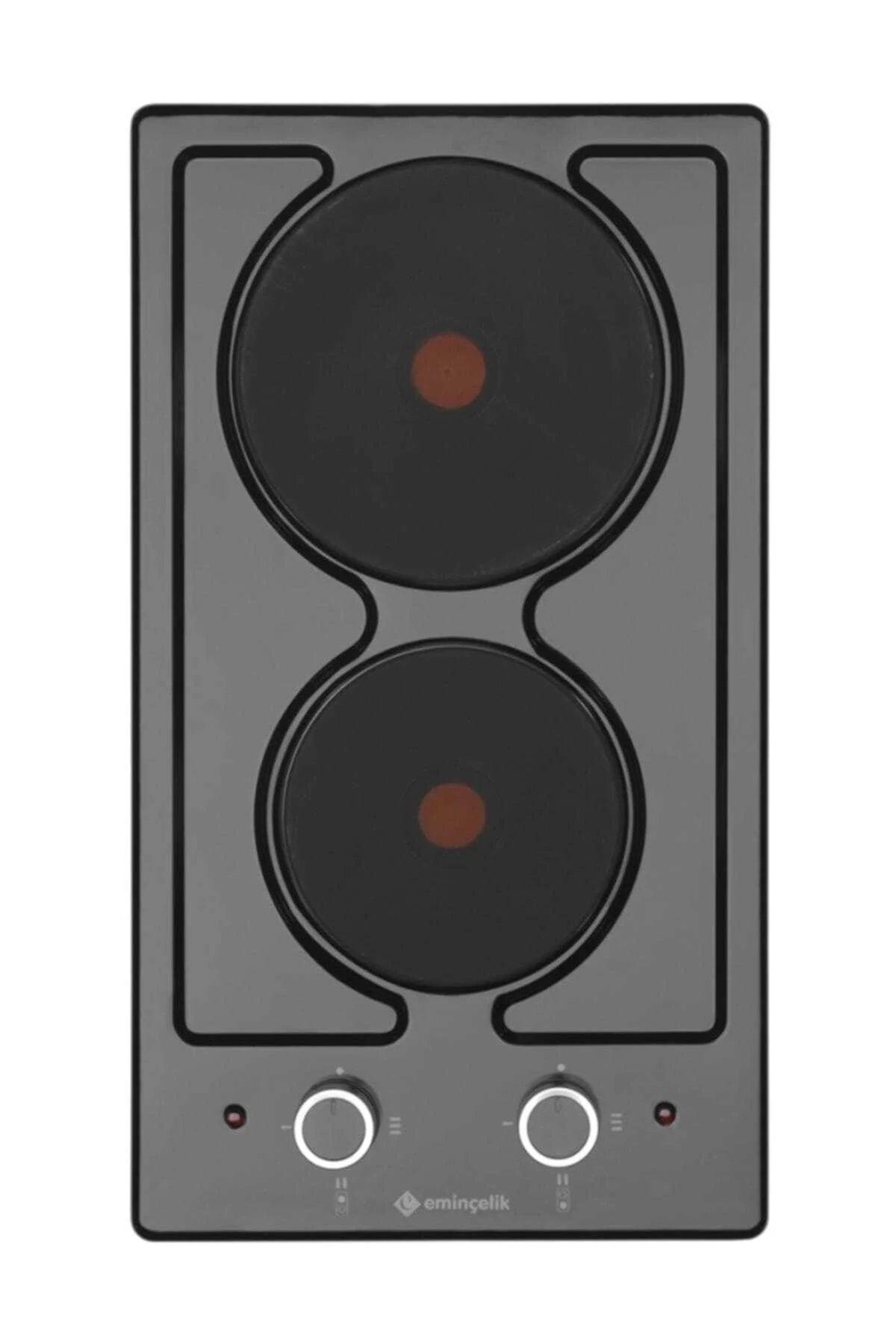 EMİNÇELİK EC-AH 4102 BE30 SİYAH EMAYE ANKASTRE DOMİNO OCAK