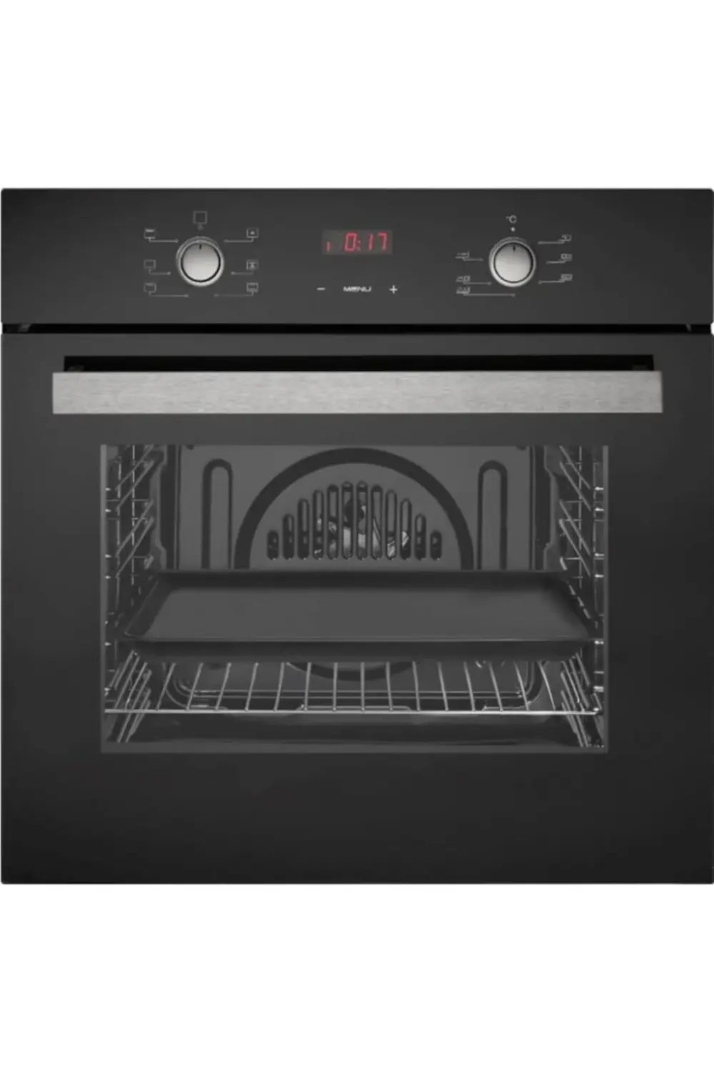 EMİNÇELİK EC-AO 2163 B60 66 LT. 6 PROGRAMLI SİYAH ANKASTRE FIRIN