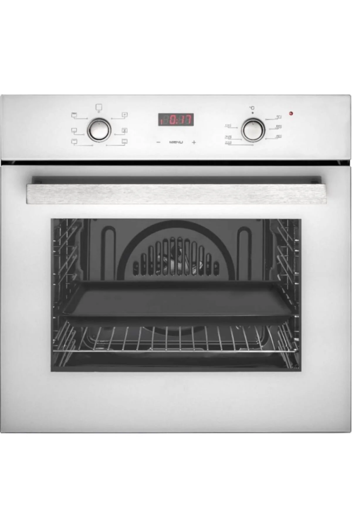 EMİNÇELİK EC-AO 2163 W60 66 LT. 6 PROGRAMLI BEYAZ ANKASTRE FIRIN