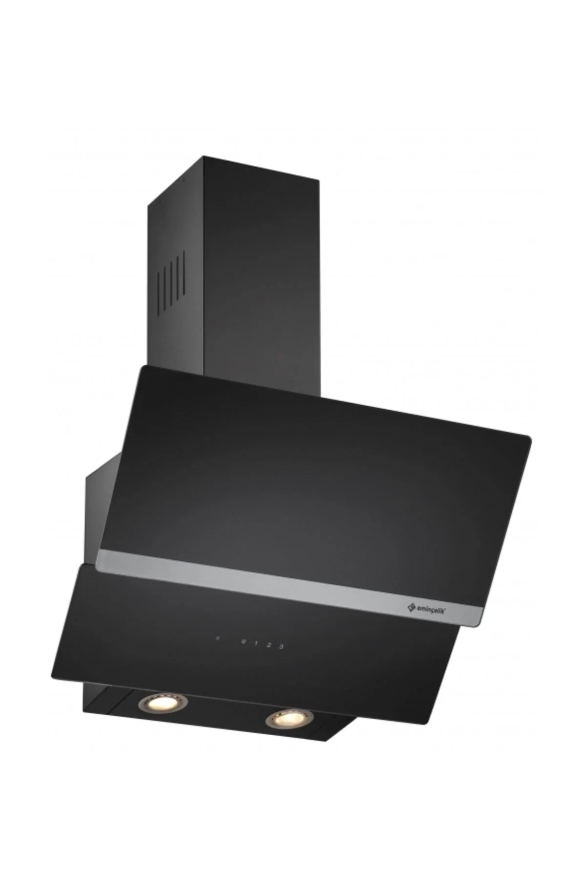 EMİNÇELİK EC-CH 1454 RC B60 2 CAMLI SİYAH DAVLUMBAZ (UZAKTAN KUMA