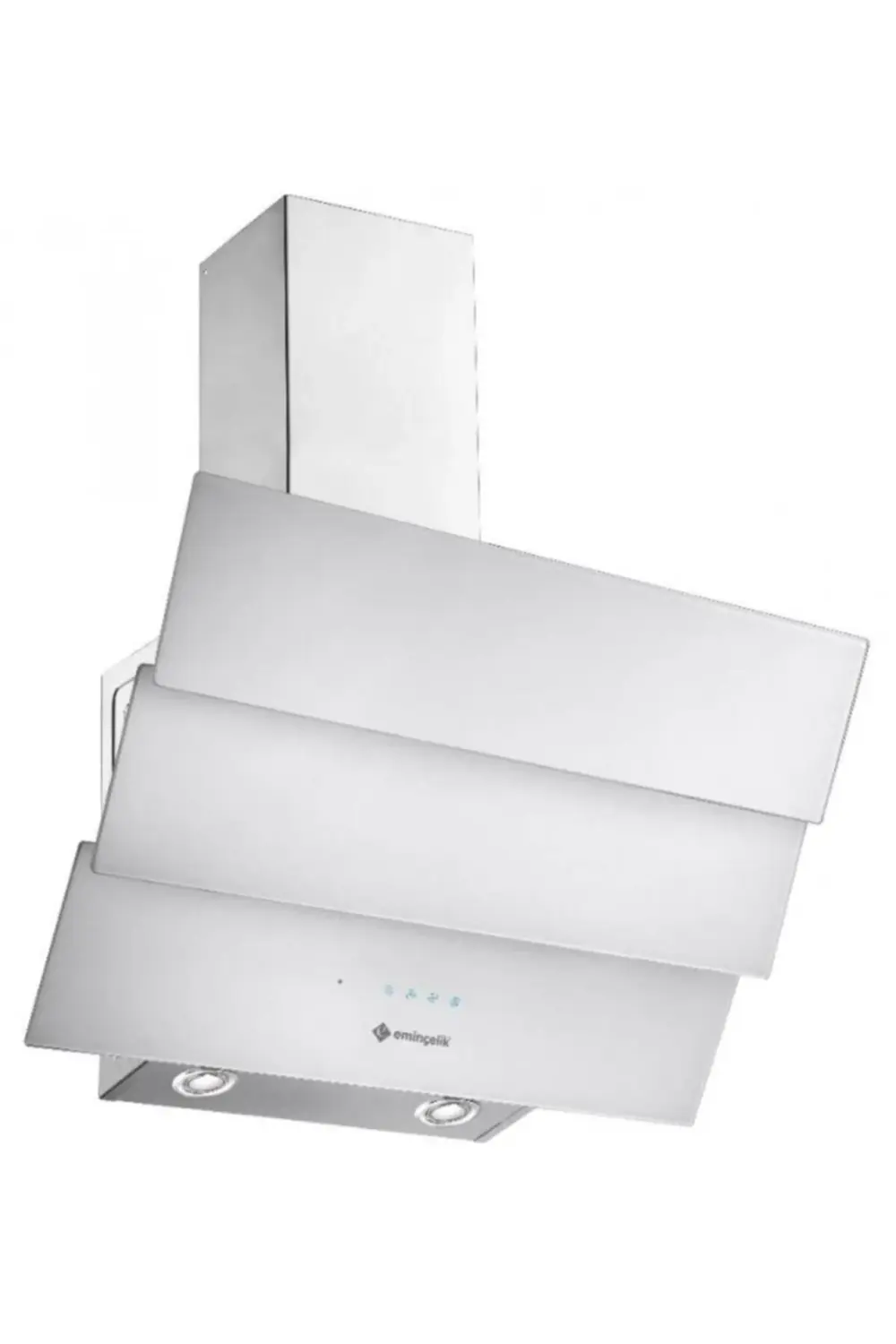 EMİNÇELİK EC-CH 1455 RC W60 3 CAMLI BEYAZ DAVLUMBAZ (UZAKTAN KUMA