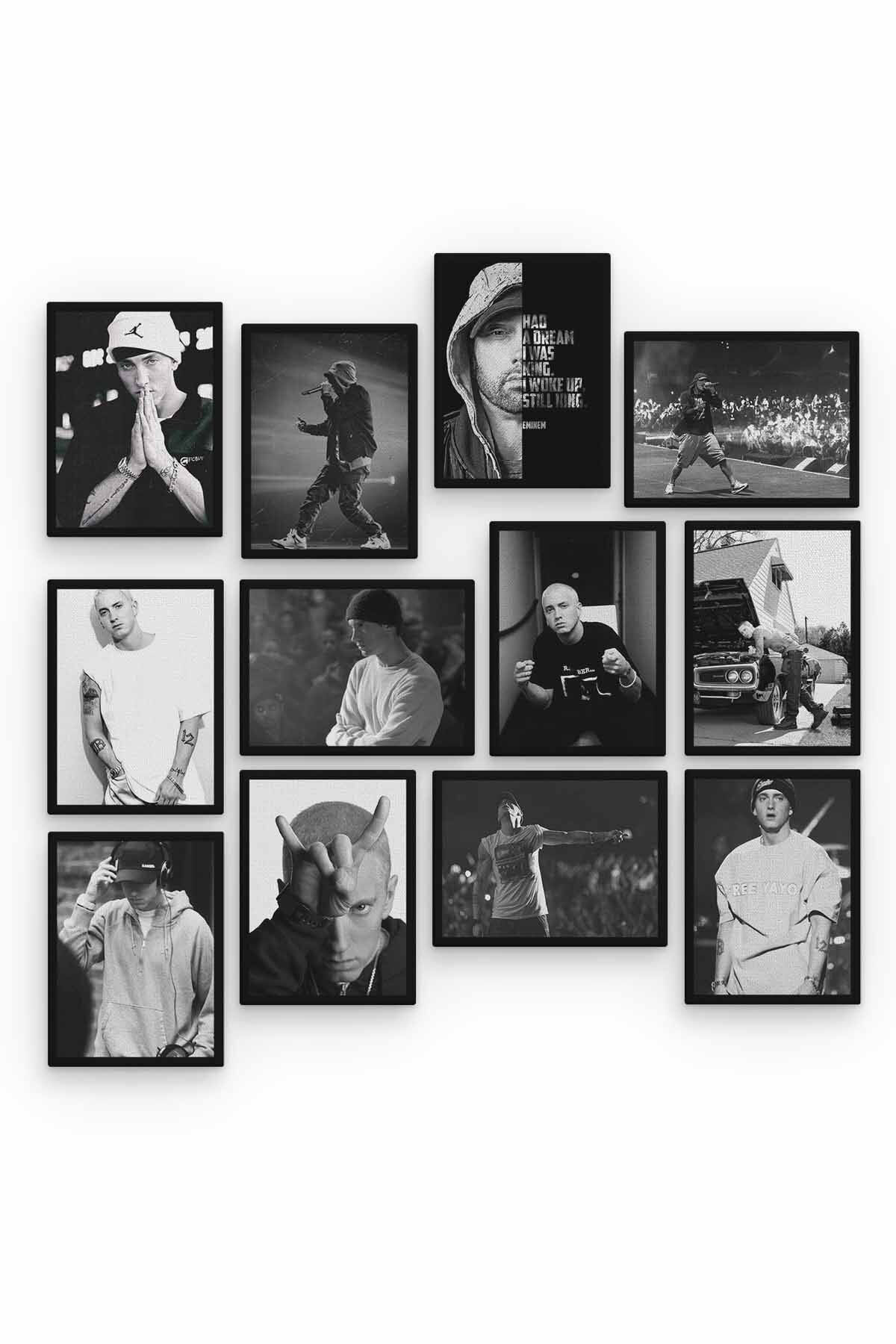 Eminem 12 Parça Ahşap Mdf Tablo Zlltb231 Eminem 12 Parça Ahşap Mdf Tablo Zlltb231
