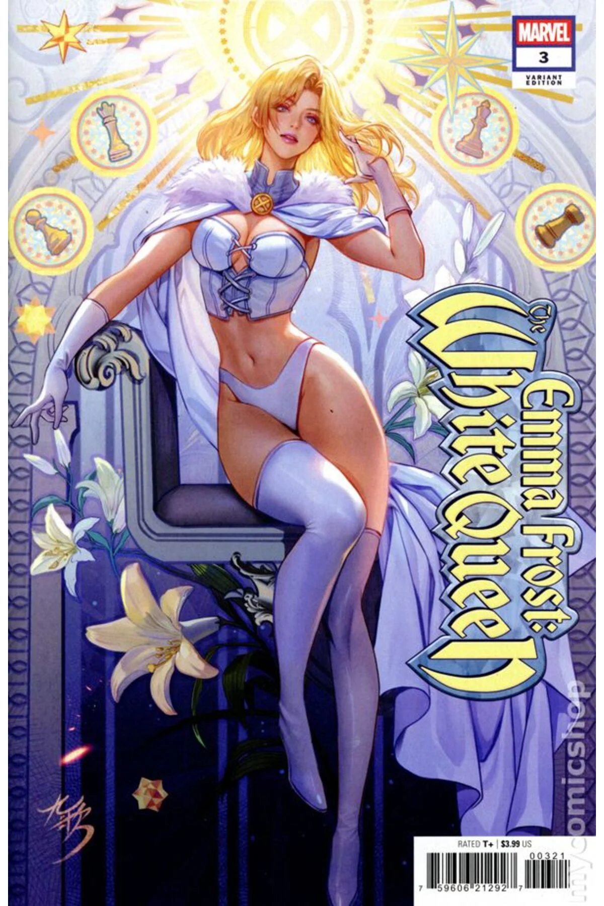 Emma Frost the White Queen #3B (ingilizce)