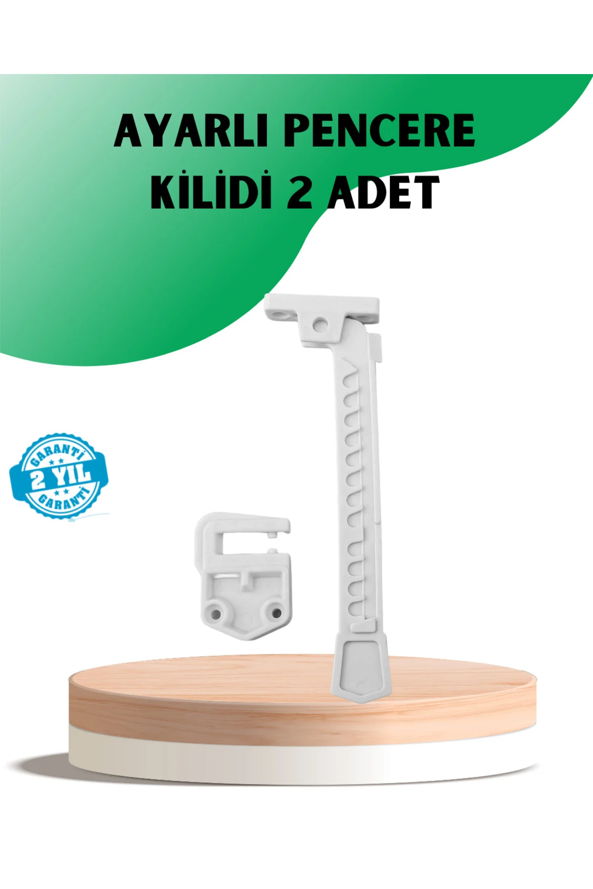 Emniyet Amaçlı Pencere Açılma Sınırlayıcı Aparat 2 Adet
