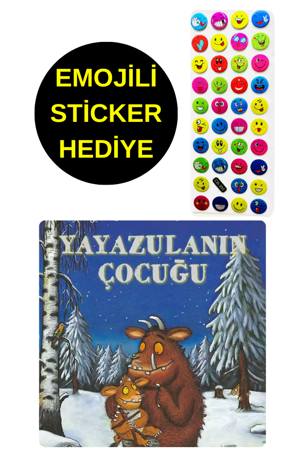EMOJİLİ STİCKER HEDİYE - OKUL ÖNCESİ RESİMLİ KİTAPLAR - YAYAZU EMOJİLİ STİCKER HEDİYE - OKUL ÖNCESİ RESİMLİ KİTAPLAR - YAYAZU