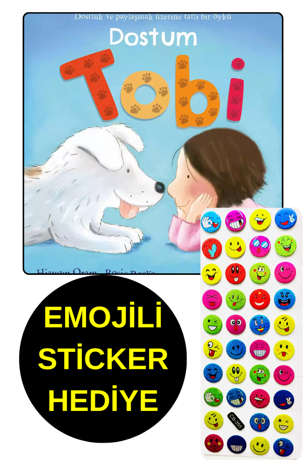 EMOJİLİ STİCKER HEDİYE - OKUL ÖNCESİ RESİMLİ KİTAPLAR - DOSTUM EMOJİLİ STİCKER HEDİYE - OKUL ÖNCESİ RESİMLİ KİTAPLAR - DOSTUM
