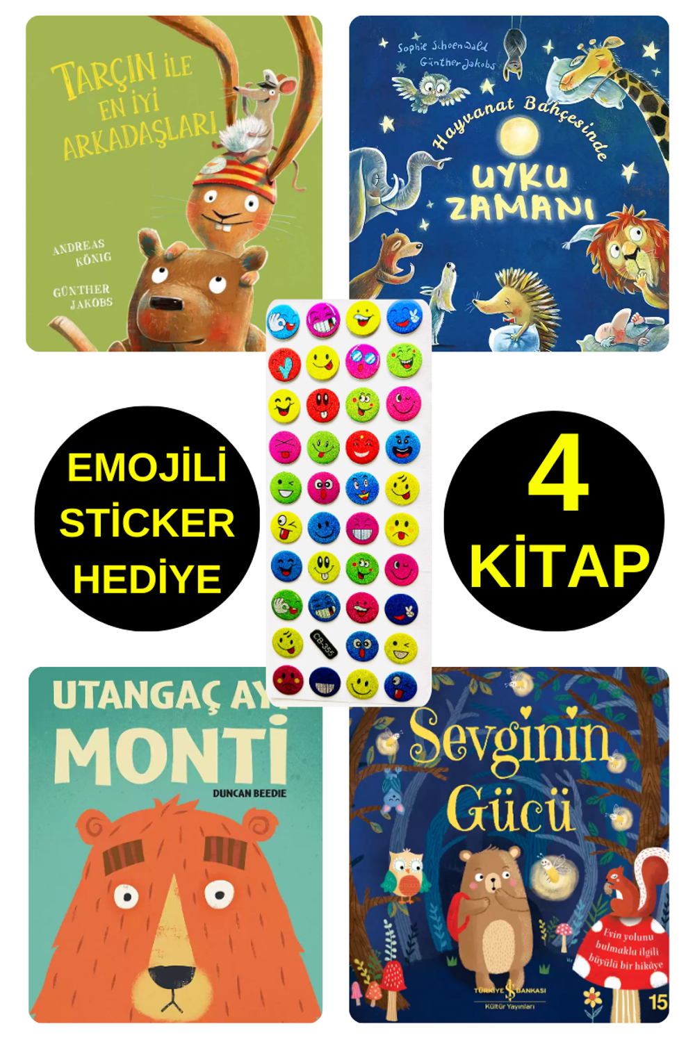 EMOJİLİ STİCKER HEDİYE - OKUL ÖNCESİ RESİMLİ KİTAPLAR - UYKU EMOJİLİ STİCKER HEDİYE - OKUL ÖNCESİ RESİMLİ KİTAPLAR - UYKU