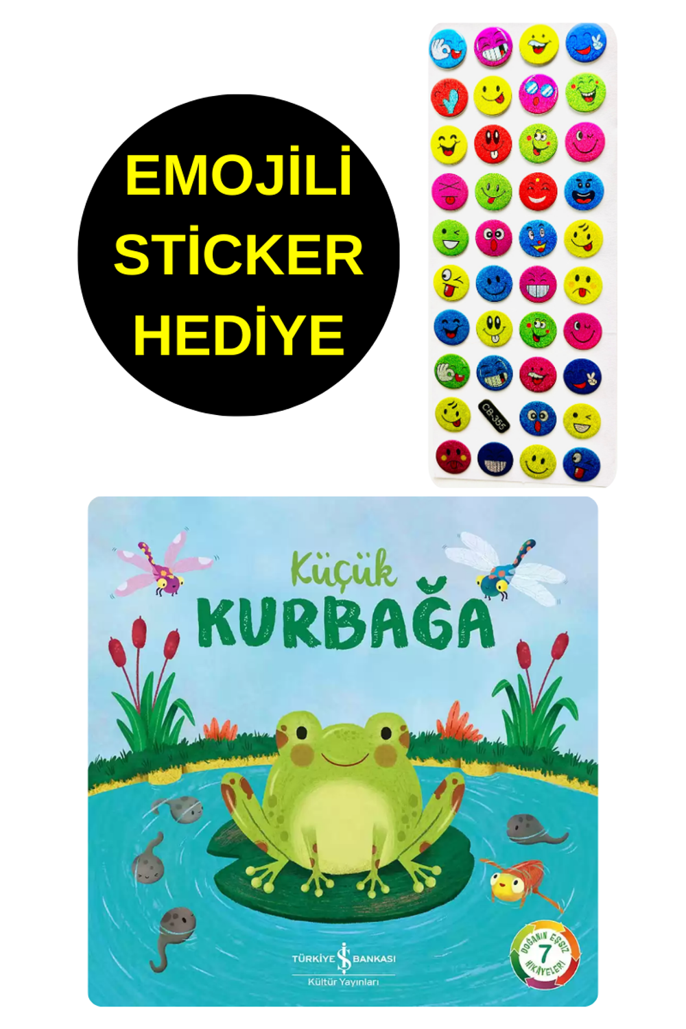 EMOJİLİ STİCKER HEDİYE - OKUL ÖNCESİ RESİMLİ KİTAPLAR - KÜÇÜK EMOJİLİ STİCKER HEDİYE - OKUL ÖNCESİ RESİMLİ KİTAPLAR - KÜÇÜK