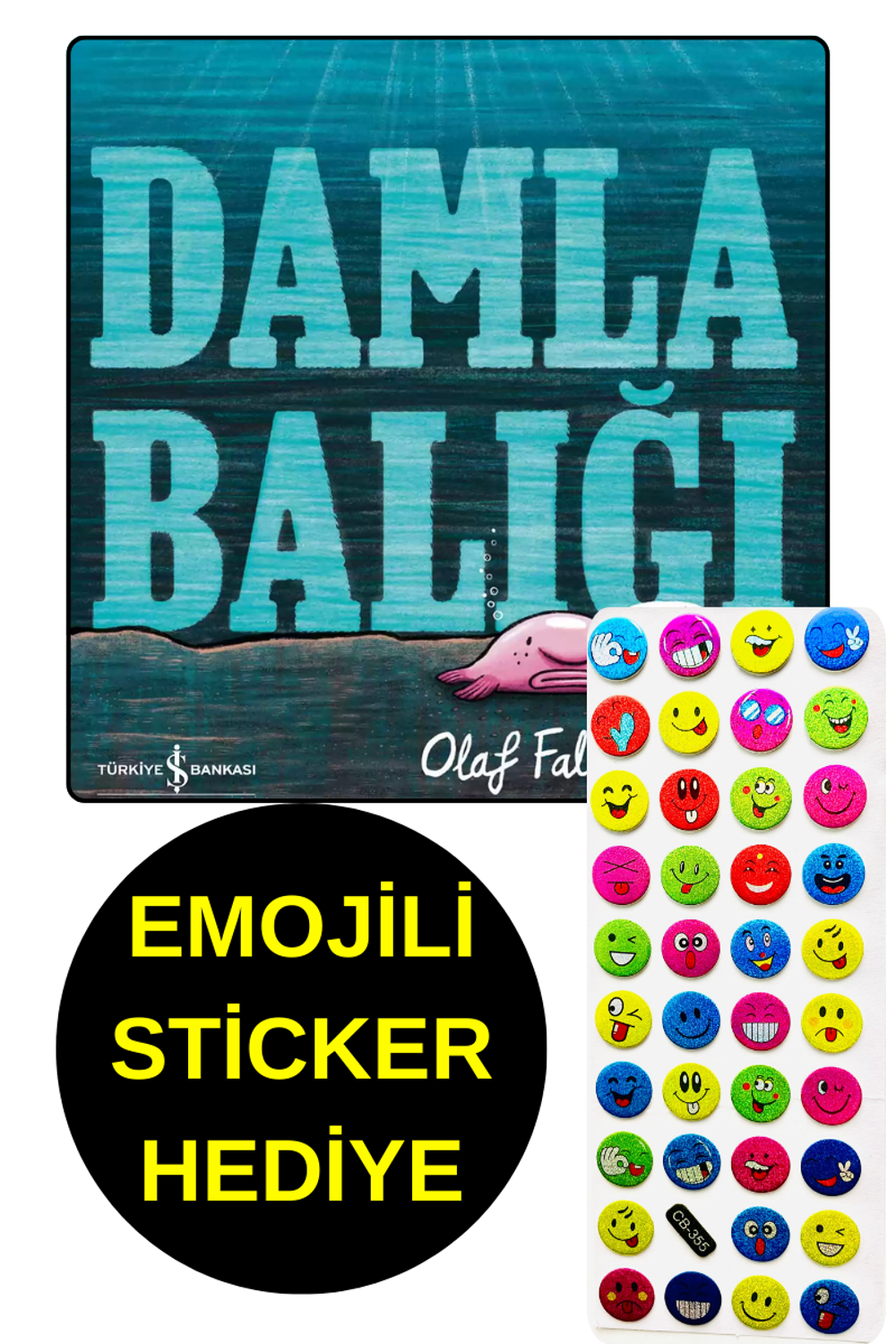 EMOJİLİ STİCKER HEDİYE - OKUL ÖNCESİ RESİMLİ KİTAPLAR - DAMLA B EMOJİLİ STİCKER HEDİYE - OKUL ÖNCESİ RESİMLİ KİTAPLAR - DAMLA B
