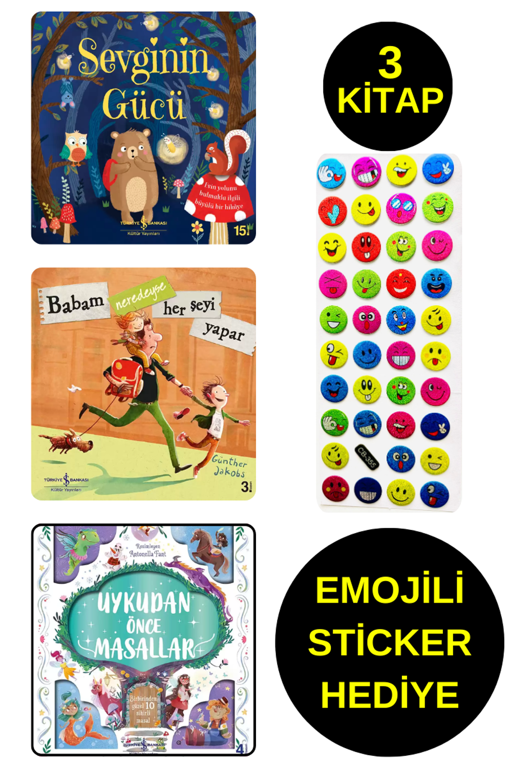 EMOJİLİ STİCKER HEDİYE - OKUL ÖNCESİ RESİMLİ KİTAPLAR - SEVGİN EMOJİLİ STİCKER HEDİYE - OKUL ÖNCESİ RESİMLİ KİTAPLAR - SEVGİN