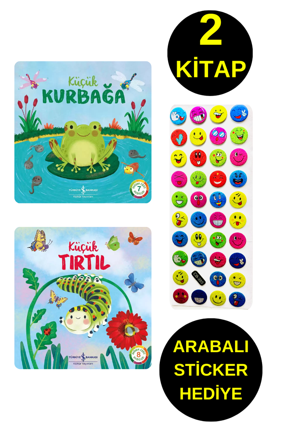 EMOJİLİ STİCKER HEDİYE - OKUL ÖNCESİ RESİMLİ KİTAPLAR - KÜÇÜK EMOJİLİ STİCKER HEDİYE - OKUL ÖNCESİ RESİMLİ KİTAPLAR - KÜÇÜK