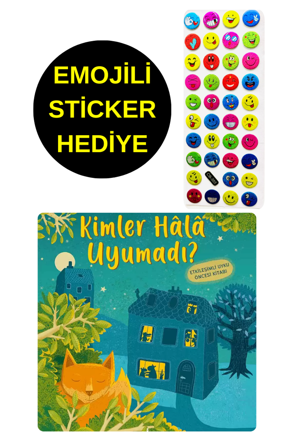 EMOJİLİ STİCKER HEDİYE - OKUL ÖNCESİ RESİMLİ KİTAPLAR - KİMLE EMOJİLİ STİCKER HEDİYE - OKUL ÖNCESİ RESİMLİ KİTAPLAR - KİMLE